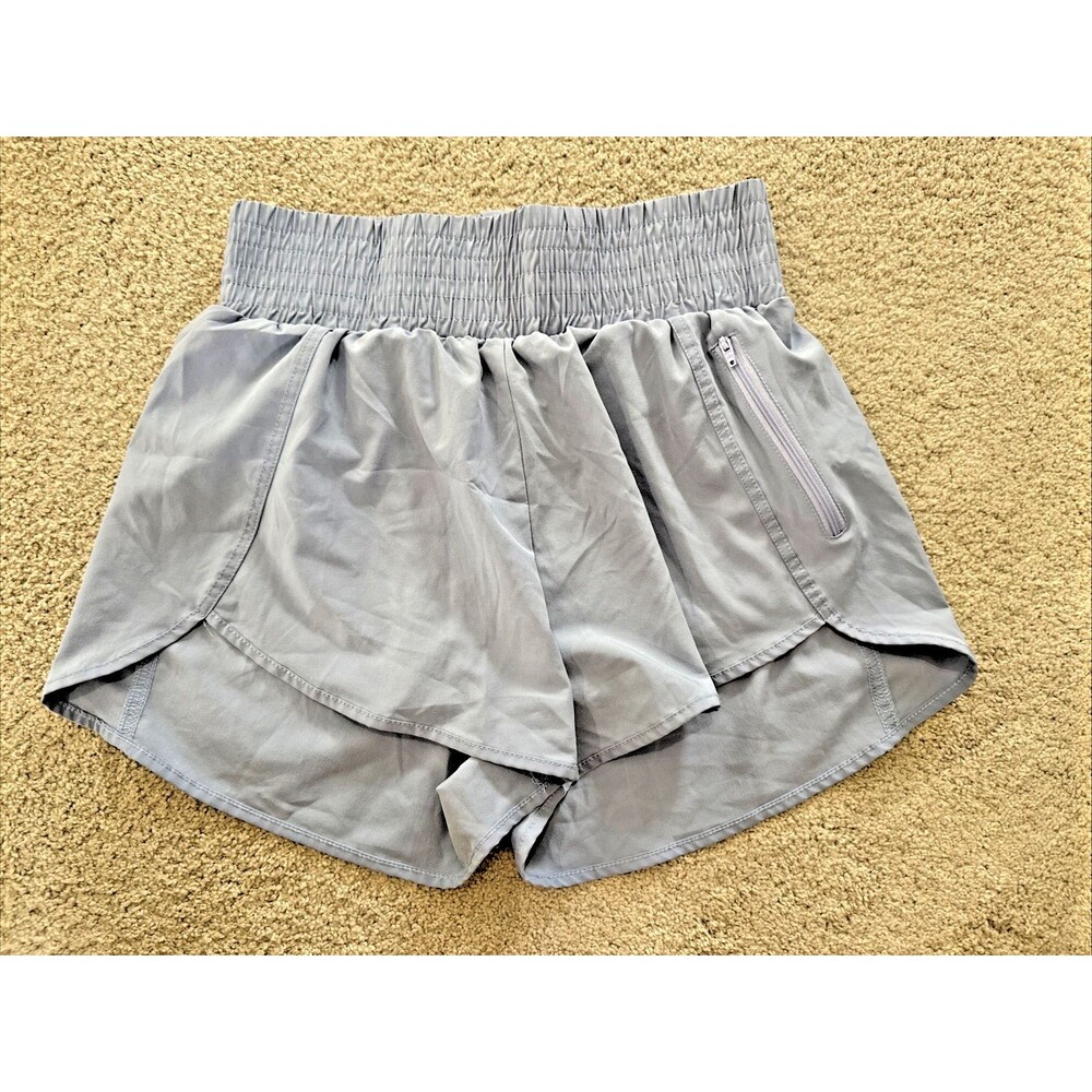 Amazon Blue Pull On Athletic Shorts - 2" Inseam - Size Medium